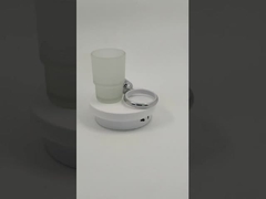 Single Tumbler Holder SUS304 Glass Phòng tắm phụ kiện OEM ODM vòng cổ điển