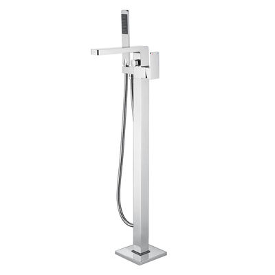 Sàn Đứng Nhà trang trí phòng tắm đồng Modern Contemporary Ceramic Bathtub Faucet