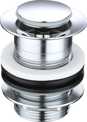 Modern Home Brass Drain Overflow Click Clack Pop Up Basin Sink Dòng rác thải cho phòng tắm