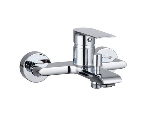 Một tay cầm tắm hoặc vòi sen máy trộn phòng tắm vòi vòi đồng chrome nước lạnh và nước nóng thiết kế hiện đại OEM