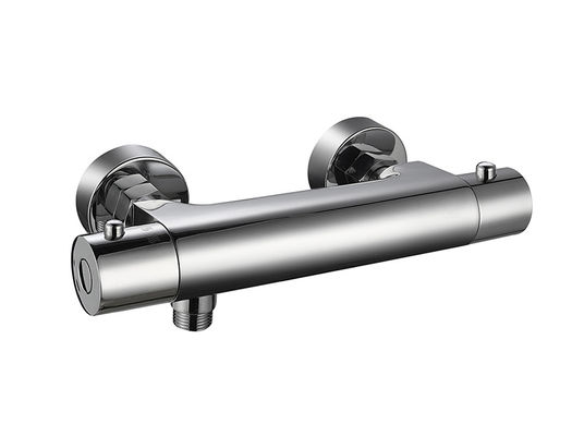 Nhiệt độ thermostaic điều chỉnh vòi tắm vòi trộn phòng tắm màu Chrome Đồng vòi OEM vòng cổ điển