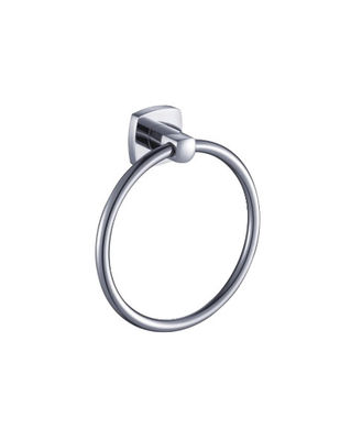 Modern Brass Towel Ring Holder Phòng tắm OEM Cửa tường gắn