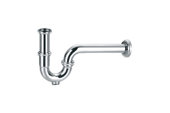 Đồng bồn tắm rửa bồn rửa nước thải bơm bẫy siphon phòng tắm p-bẫy ống cho bồn rửa crôm OEM