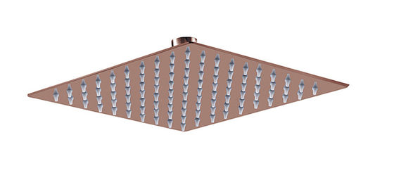 Square Rose Golden Rain Shower Phòng tắm Cột 8 &quot; 10 &quot; 12 &quot; OEM SUS304 Stainless Steel