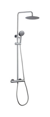Nhiệt độ điều chỉnh vòi nước nén nhiệt điều chỉnh vòi tắm trộn mixer cột đặt đồng Chrome