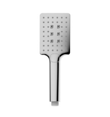 ABS 3 chức năng vòi tay vòi tay cho vòi tắm cột chrome phòng tắm silicon vòi vuông dễ dàng sạch OEM