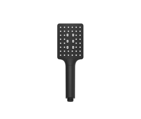 ABS nhựa 3 chức năng vòi rửa tay vòi rửa tay cho quầy tắm cột đen matt phòng tắm silicon vòi phun hình vuông dễ dàng sạch OEM