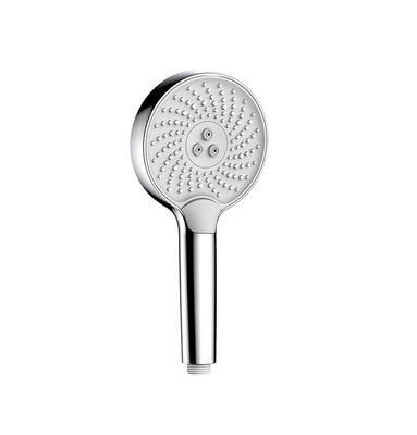 Cột Chrome Màn tắm màu trắng Liquid Silicon Nozzle Round Dễ lau OEM
