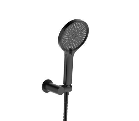 Matt Black phòng tắm máy tắm cầm tay ABS nhựa 3 chức năng