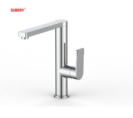 OEM lạnh và nóng bồn rửa nhà bếp vòi Chrome đồng đơn đòn bẩy