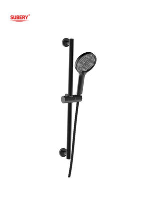 3 Chức năng SUS304 Đen màu mờ Đàn tay tắm slide Bar vòng cổ điển
