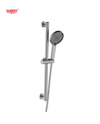 Bụi kim loại tắm slide Bar vòng phòng tắm cổ điển SUS304 3 chức năng