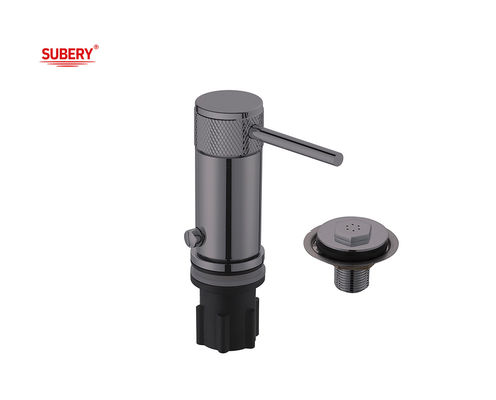 Đàn tay cầm cầm tay duy nhất hiện đại Bidet Ducha đồng Chuông Knurl tay cầm máy bốc súng