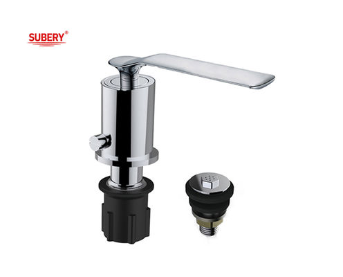 Động cơ đơn Bidet Ducha Mixer Zinc Handle Phòng tắm Chrome Tap Water