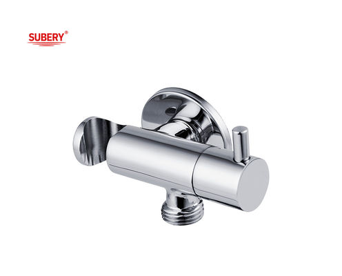 OEM Bụi nhà vệ sinh Shattaf Set Holder Valve Handle Bidet phòng tắm Chrome