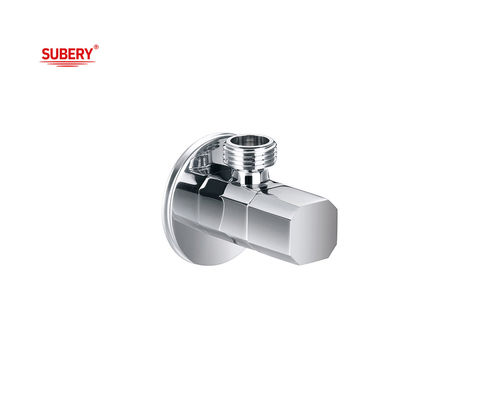 G3/8&quot; G1/2&quot; Thread đồng tam giác van đồng cơ thể tay cầm tường gắn