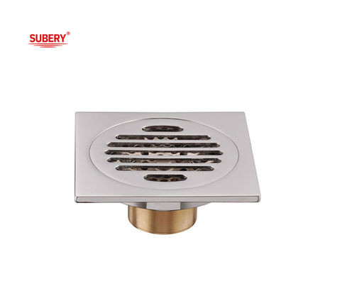 Phòng tắm OEM sàn rác thải thoát nước đồng thân bao bằng đồng