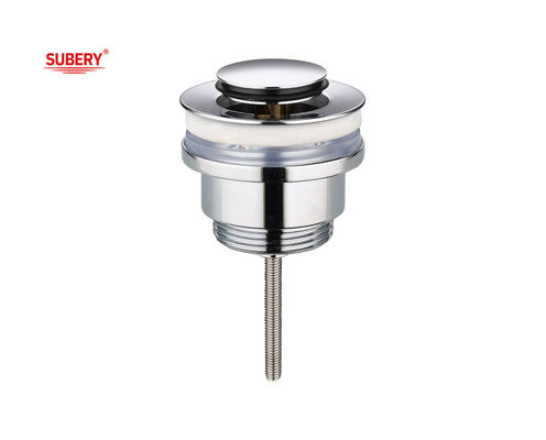 Đồng bồn cống thoát nước nhỏ nắp nút vanity thùng rác thoát nước pop lên thoát nước bồn vệ sinh rác chrome OEM