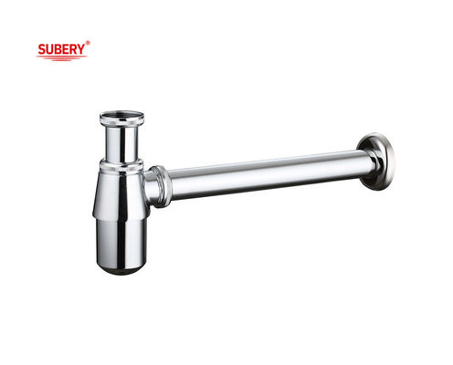 Bơm bơm nén thép bồn tắm khử nước bồn tắm siphon phòng tắm p-bẫy ống cho bồn rửa crôm OEM