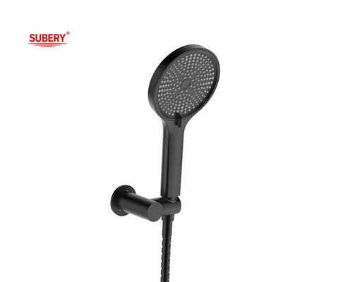Matt Black phòng tắm máy tắm cầm tay ABS nhựa 3 chức năng