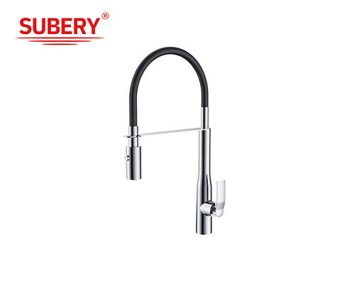 Máy rửa nhà bếp đồng Chrome Single Lever
