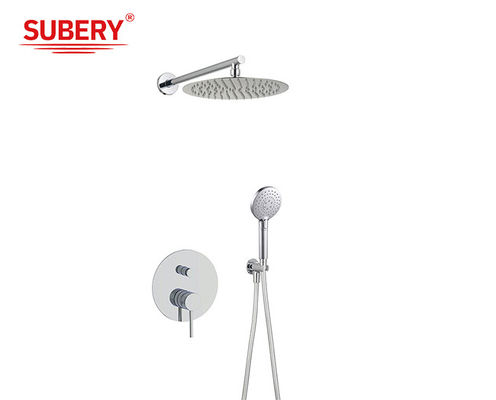 ABS 3 chức năng trong vòi tắm tường vòi Chrome OEM