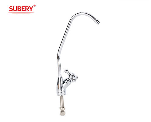 ODM Single Lever High Basin Mixer Faucet Phòng tắm Chrome Brass Long Handle Máy hút nước nóng và lạnh