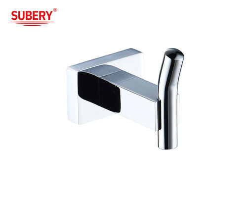 Phòng tắm gắn tường phụ kiện khăn đơn móc áo khoác móc đâm / không lỗ đâm