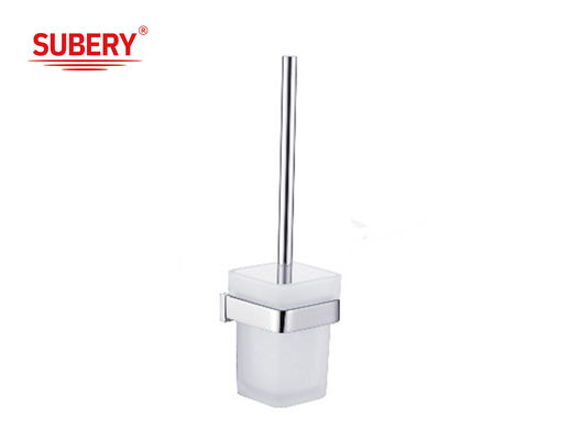 Thiết lập máy giữ bàn chải vệ sinh bằng thép không gỉ để dọn vệ sinh phòng tắm