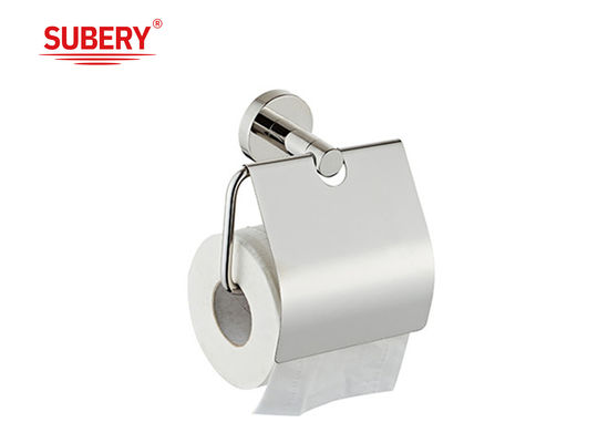 bộ tắm 304SUS người giữ giấy vệ sinh cuộn người giữ giấy tissue với nắp