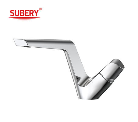 Nhiều chức năng điều chỉnh kéo ra màu trắng Chrome bồn tắm vòi nước máy trộn vòi nước