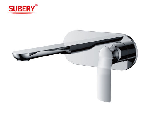 Phong cách retro đầy đủ đồng thác nước nóng và lạnh bồn rửa vòi được chôn sẵn trong tường sang trọng cao cấp