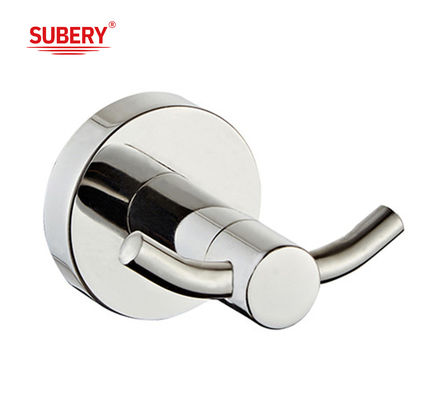Phòng tắm tường gắn tất cả đồng điện mạ bạc hai áo choàng móc