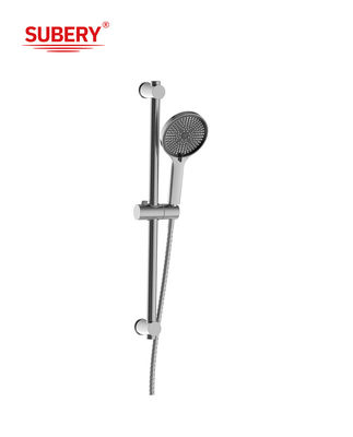 Tường gắn Modern Shower Slide Bar Chrome Round OEM cổ điển