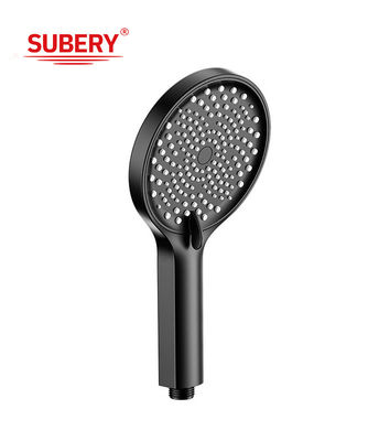 ABS nhựa 3 chức năng vòi tay vòi rửa tay cột tắm màu đen phòng tắm mới vòi silicon lỏng tròn dễ dàng sạch OEM