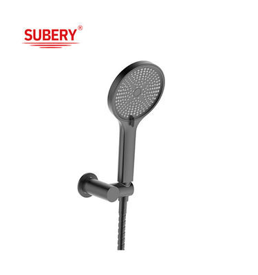 Matt Black phòng tắm máy tắm cầm tay ABS nhựa 3 chức năng