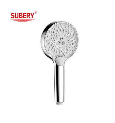 Cột Chrome Màn tắm màu trắng Liquid Silicon Nozzle Round Dễ lau OEM