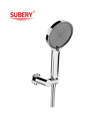 Hỗ trợ ống Chrome tay tắm ABS nhựa 3 chức năng