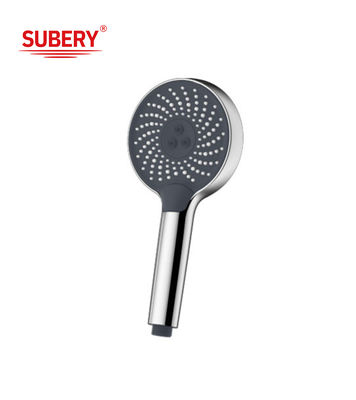 3 Chức năng ABS nhà tắm tay Cột nhựa phòng tắm Chrome Dễ dàng làm sạch