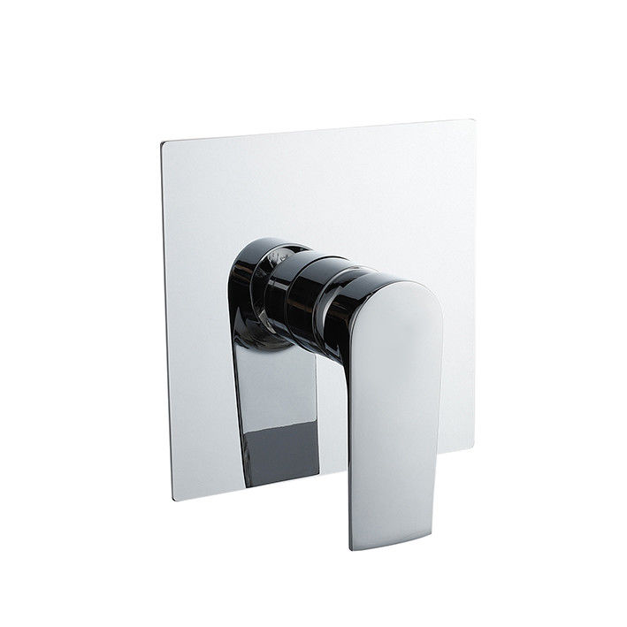 Động cơ duy nhất ẩn trong tường tắm hoặc tắm trộn phòng tắm Chome Brass Tap Faucet OEM