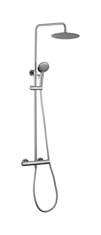 Màu sắc Chrome đồng Thermostatic Tub vòi tắm OEM vòng cổ điển
