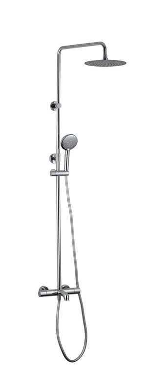 Thermostatic phòng tắm vòi nước tắm tắm lộn trộn màu Chrome đồng