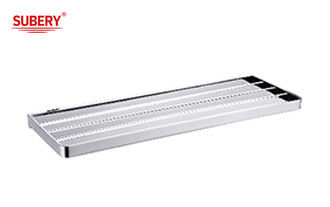 Đồng đơn khăn bar kệ thanh phòng tắm chất lượng cao màu crome OEM nobel đồng lắp đặt phần