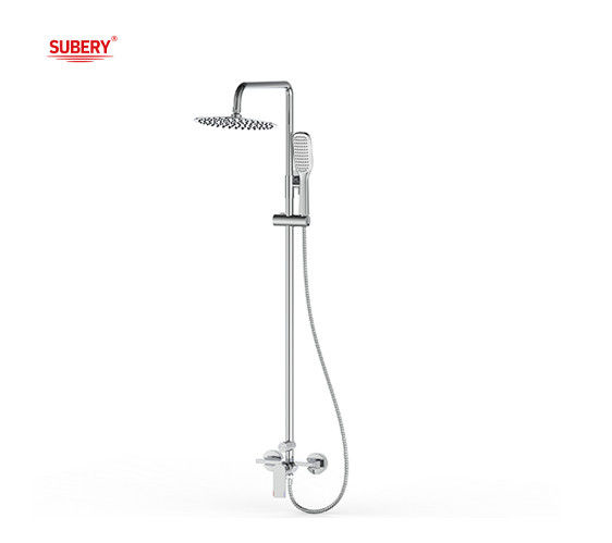 Màu sắc Chrome đồng Thermostatic Tub vòi tắm OEM vòng cổ điển