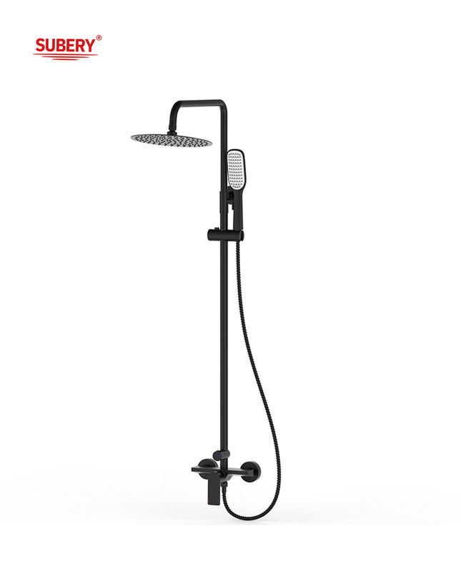 Màu sắc Chrome đồng Thermostatic Tub vòi tắm OEM vòng cổ điển