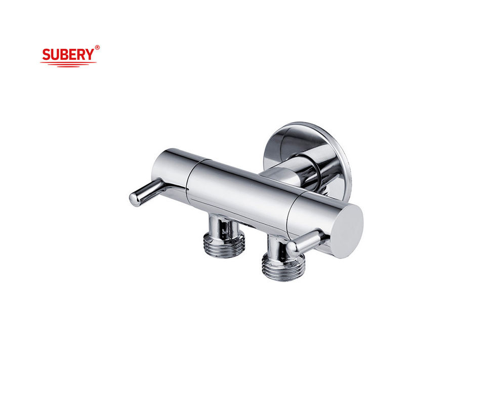 Đồng hai chiều van triangle van G1/2&quot; Thread đồng cơ thể đồng tay cầm OEM