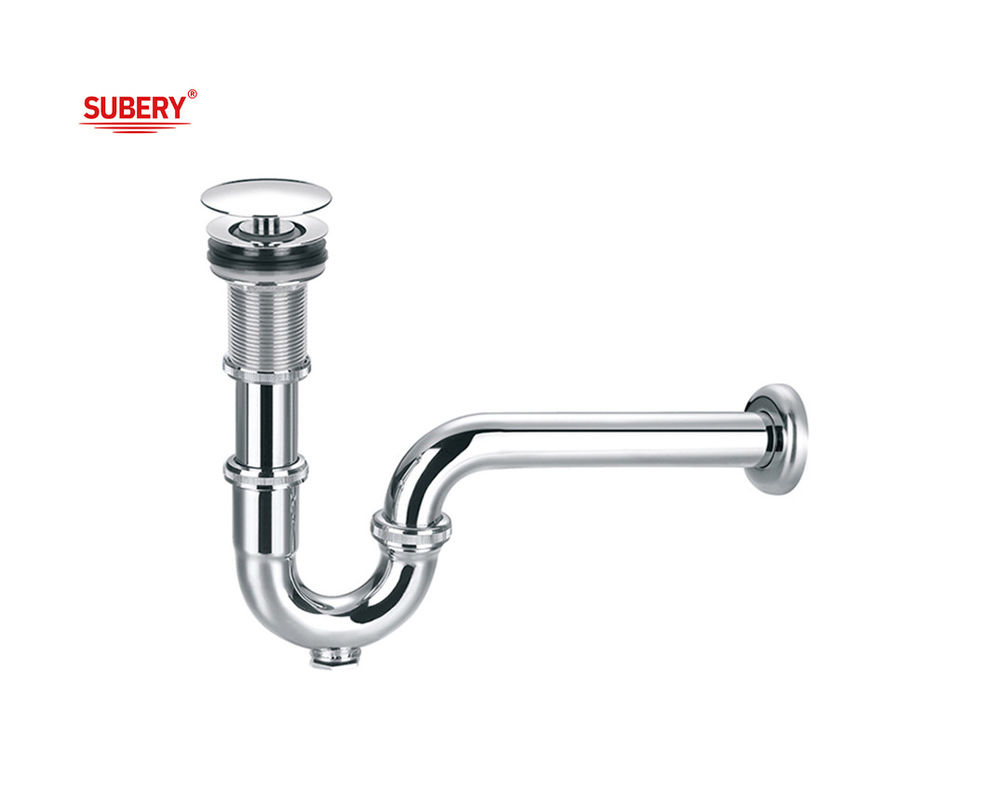 Rác thải bồn tắm Siphon Bồn tắm thoát nước cho bồn rửa Chrome OEM