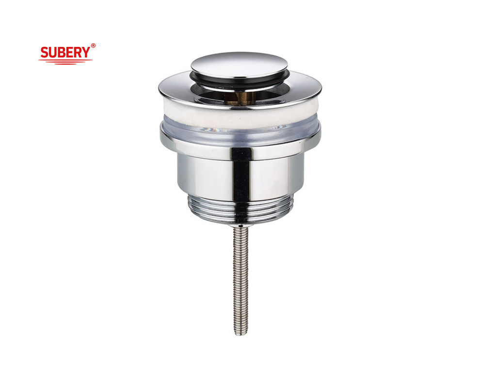 Đồng bồn cống thoát nước nhỏ nắp nút vanity thùng rác thoát nước pop lên thoát nước bồn vệ sinh rác chrome OEM