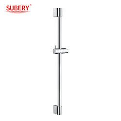 Thiết bị kết hợp được gắn trên tường bán buôn có thể điều chỉnh ốc tạ phòng tắm vòi tắm slide Rail Bar Đầu tắm nhựa