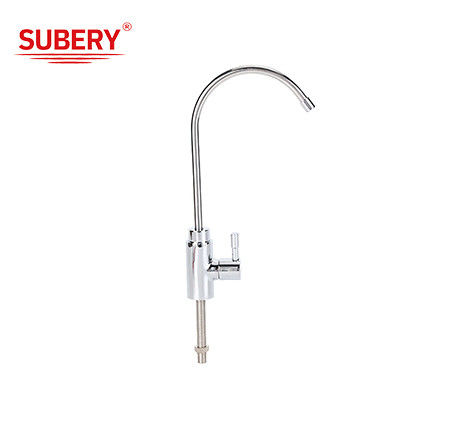 ODM Single Lever High Basin Mixer Faucet Bath Chrome Brass Long Handle Hot And Cold Water Faucet Máy bồn tắm